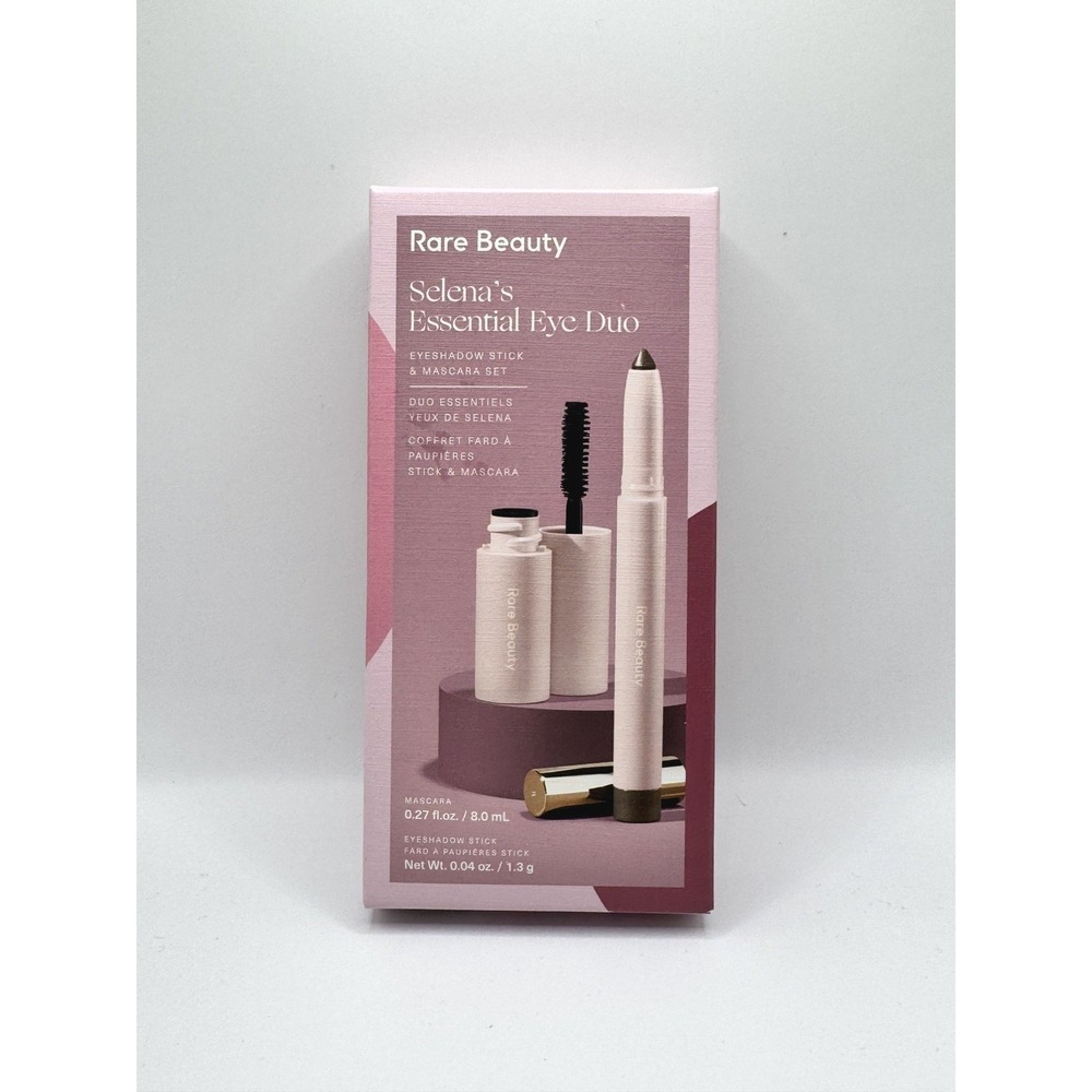 Rare Beauty Selena Essential Eye Duo Eyeshadow Stick Mascara Set